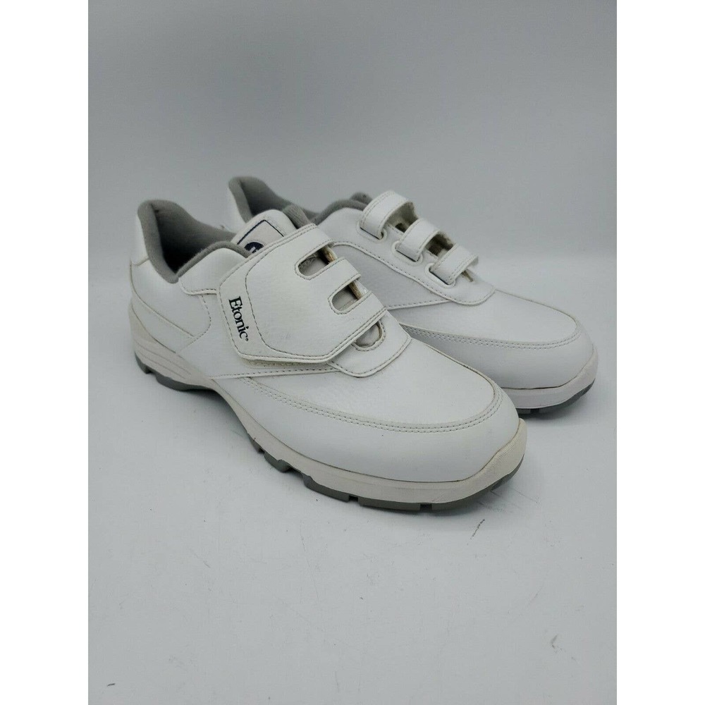 ETONIC #EM6006-04 Lites Men's Golf Shoes Size 8 White‎